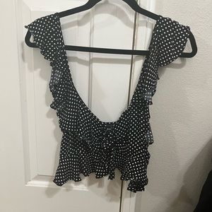 Ruffle tank